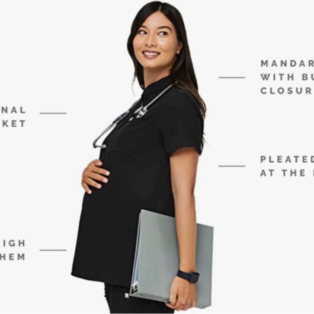Figs Maternity Top M only